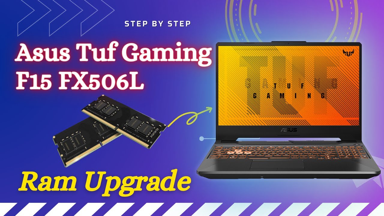 How to Upgrade RAM on Asus Tuf Gaming F15 FX506L | step by step