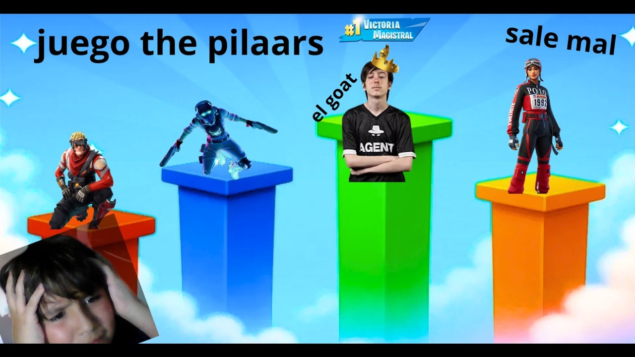 juge the pilars pero sale mal miren el final