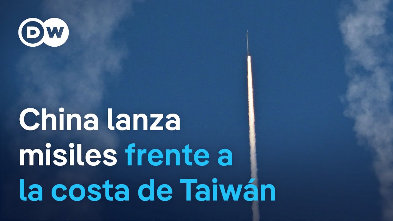 China intensifica sus maniobras militares y eleva la tensión en el estrecho de Taiwán