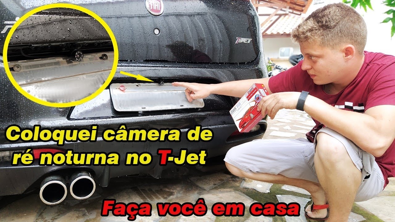 COMO COLOCAR CÂMERA NOTURNA DE RÉ NO PUNTO T-JET - (FÁCIL E RÁPIDO) -  [ROBERTSON MENDES]  📷📷 SHOW