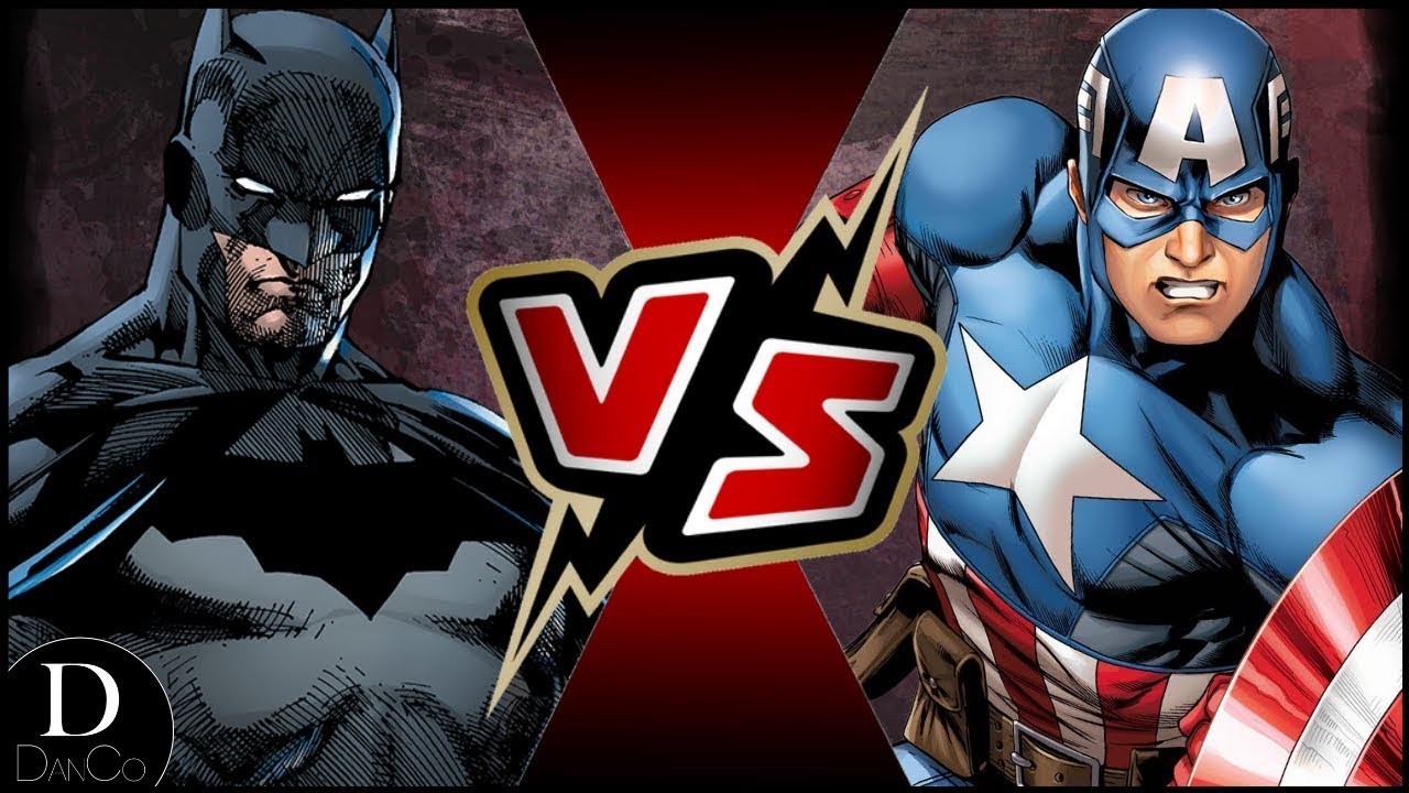 Бэтмен против Капитана Америки | Смертельный матч | MARVEL против DC | ДАНКО против