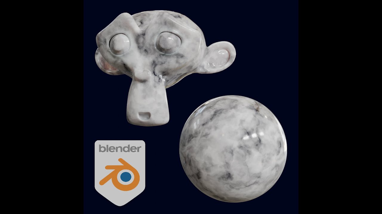 Material Procedural de Mármol - Tutorial de Blender en español