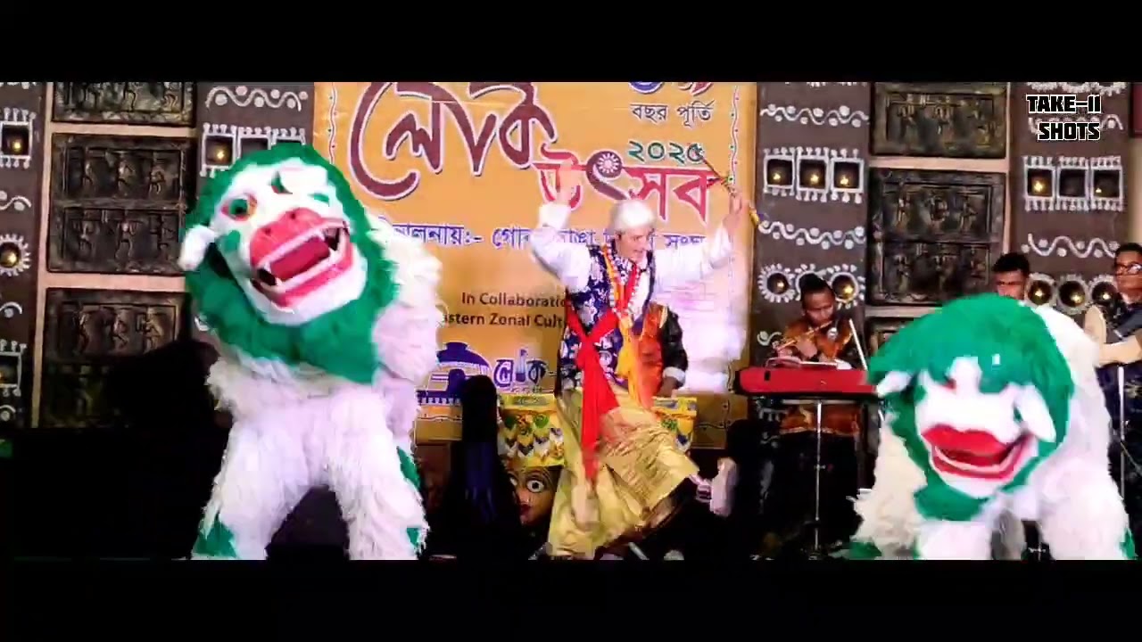 (Eastern zonal cultural center) 2025 singhi chaam and folk dance cultural troup Geyzing at Kolkata