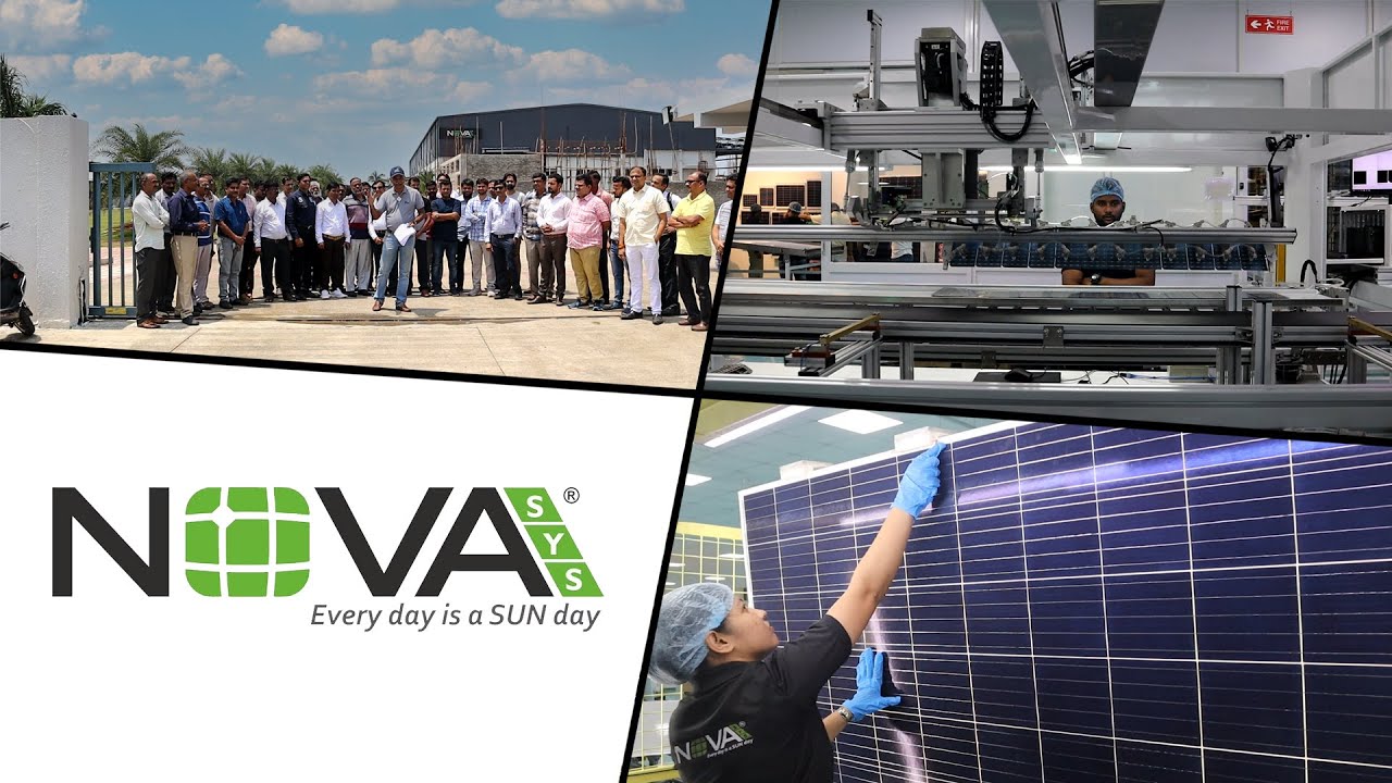 Solar module manufacturing | solar panel manuacturer | solar factory visit | AIREA