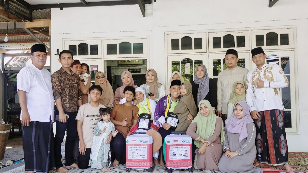 H-1 Mak dan BpkNo berangkat haji 2025 