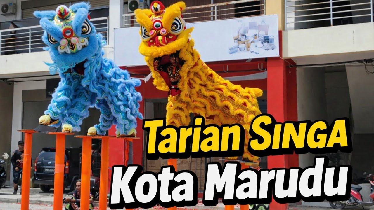 VLOG LION DANCE (TARIAN SINGA) KOTA MARUDU,SABAH