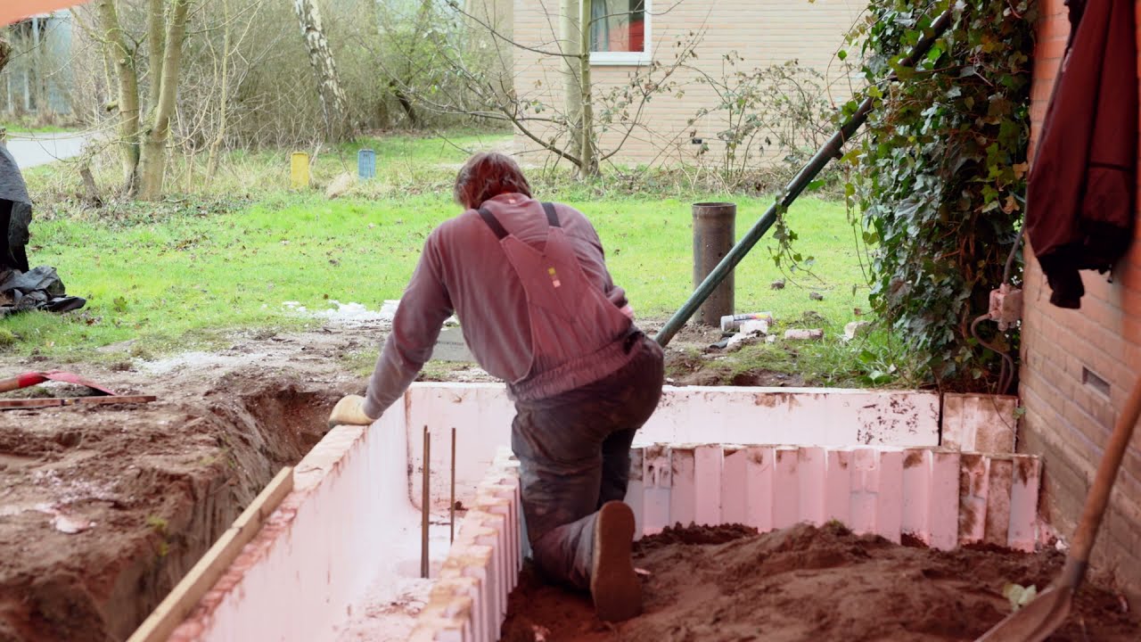 Fundering storten Kijkduin park Den Haag