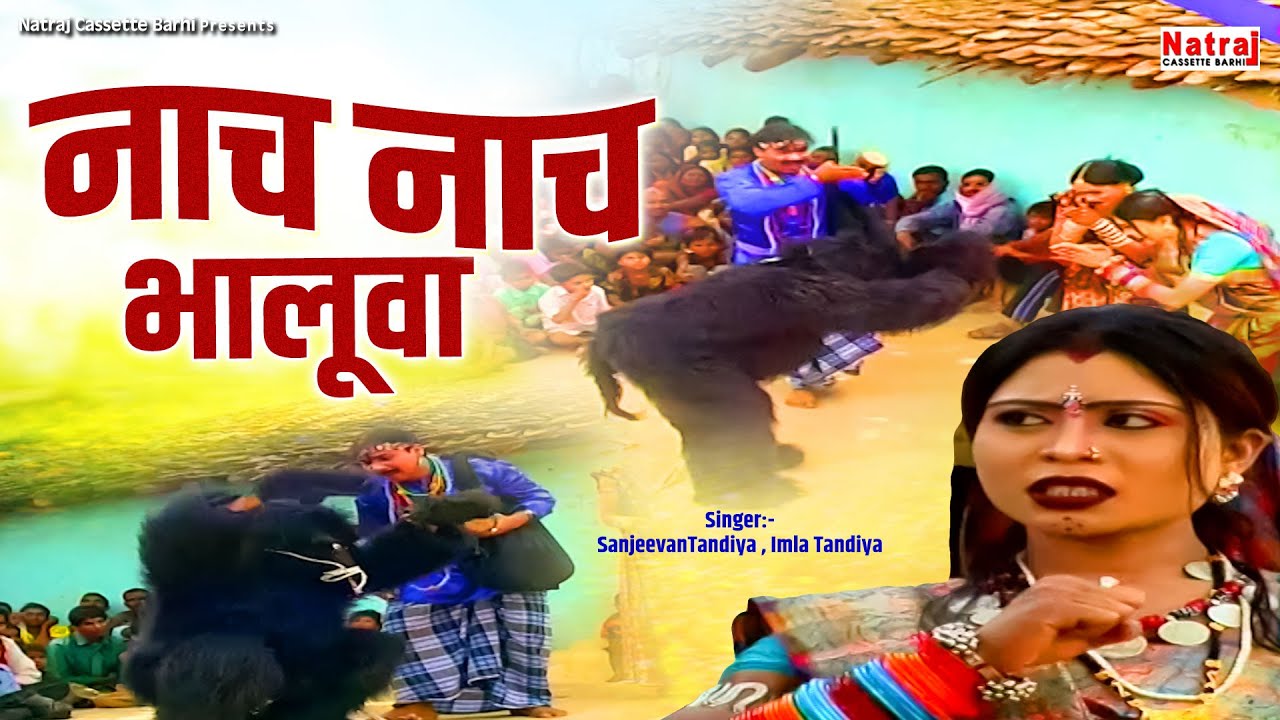 नाच नाच भालूवा | Nach Nach Bhaluwa | CG Song | छत्तीसगढ़ी लोकगीत | Natraj Cassette Barhi