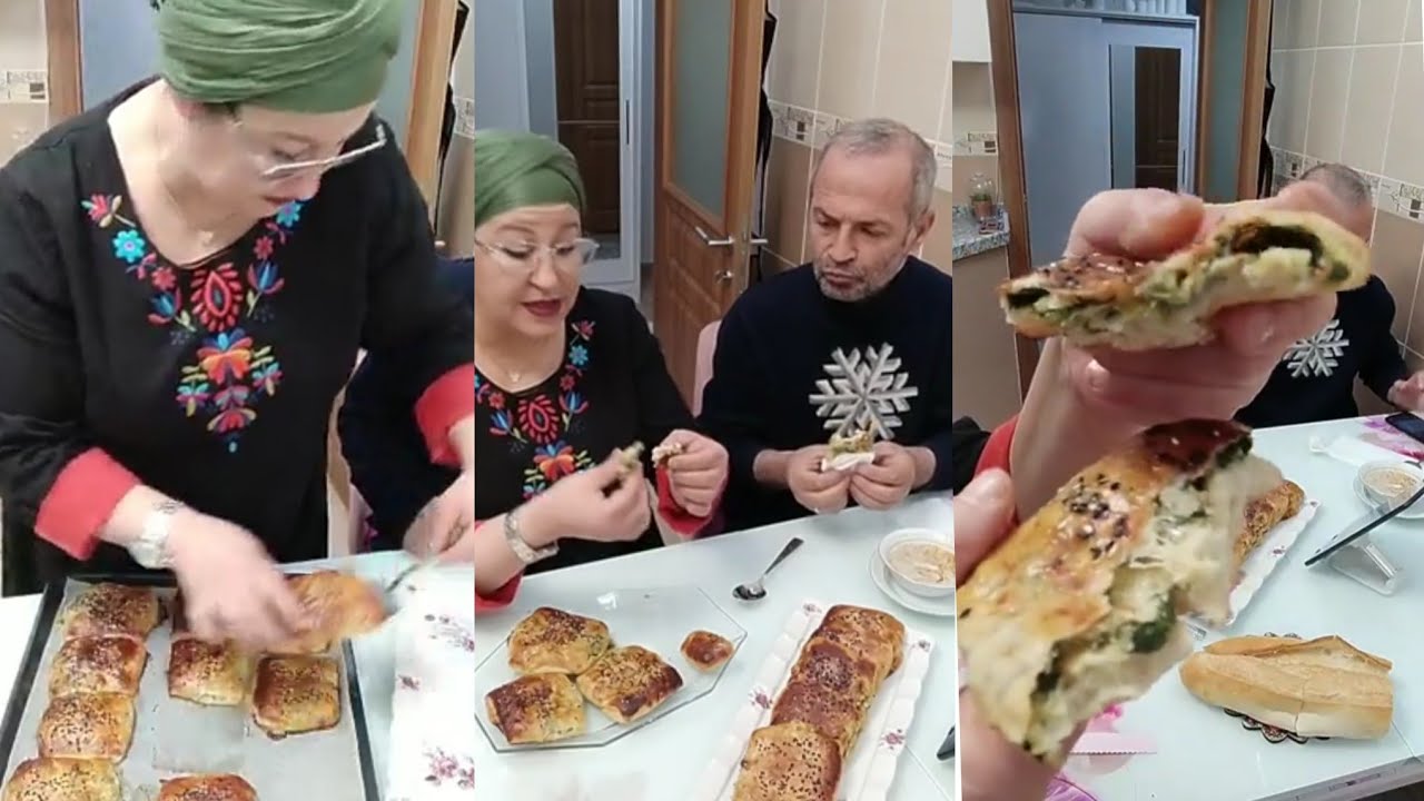 بوراك تركي على أصوله بعجينة خفيفة وبنينة من سيدة نزيهة جزائرية مقيمة في تركيا جربو وصفة مراحش تبدلها