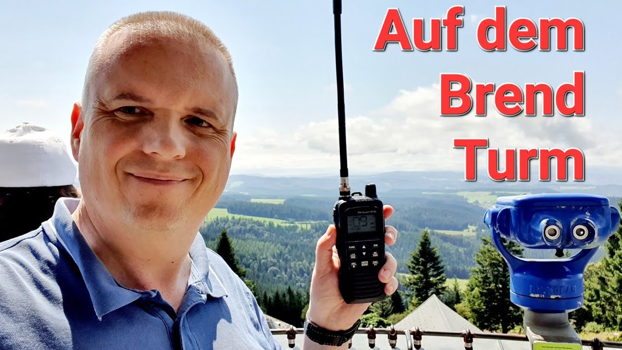 CB-Funk: Mit dem Handfunkgerät auf dem Brend Turm 👎