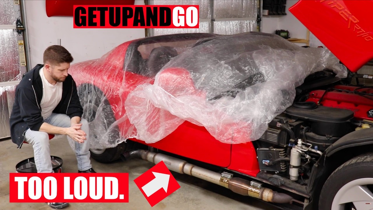 Fixing Straight Piped Dodge Viper Exhaust