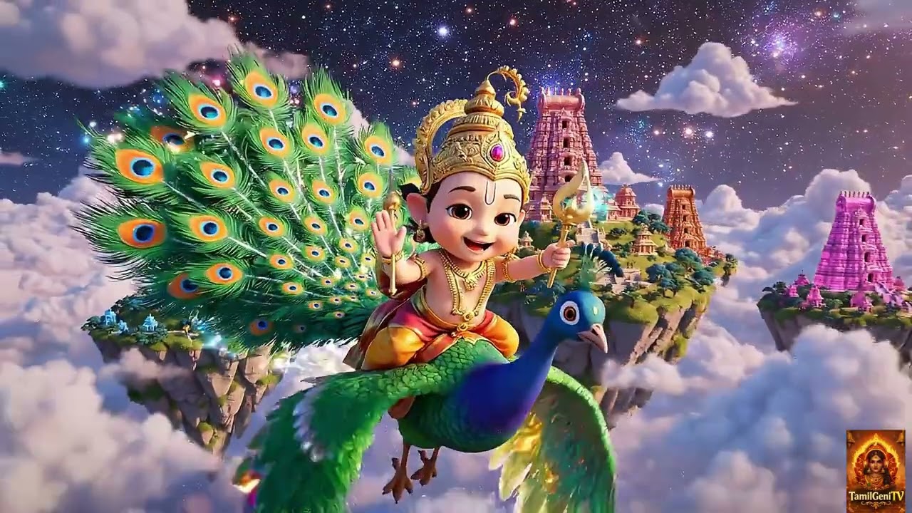 பச்சை மயில் வாகனனே | Murugan Devotional Song Tamil | Ammamma TV