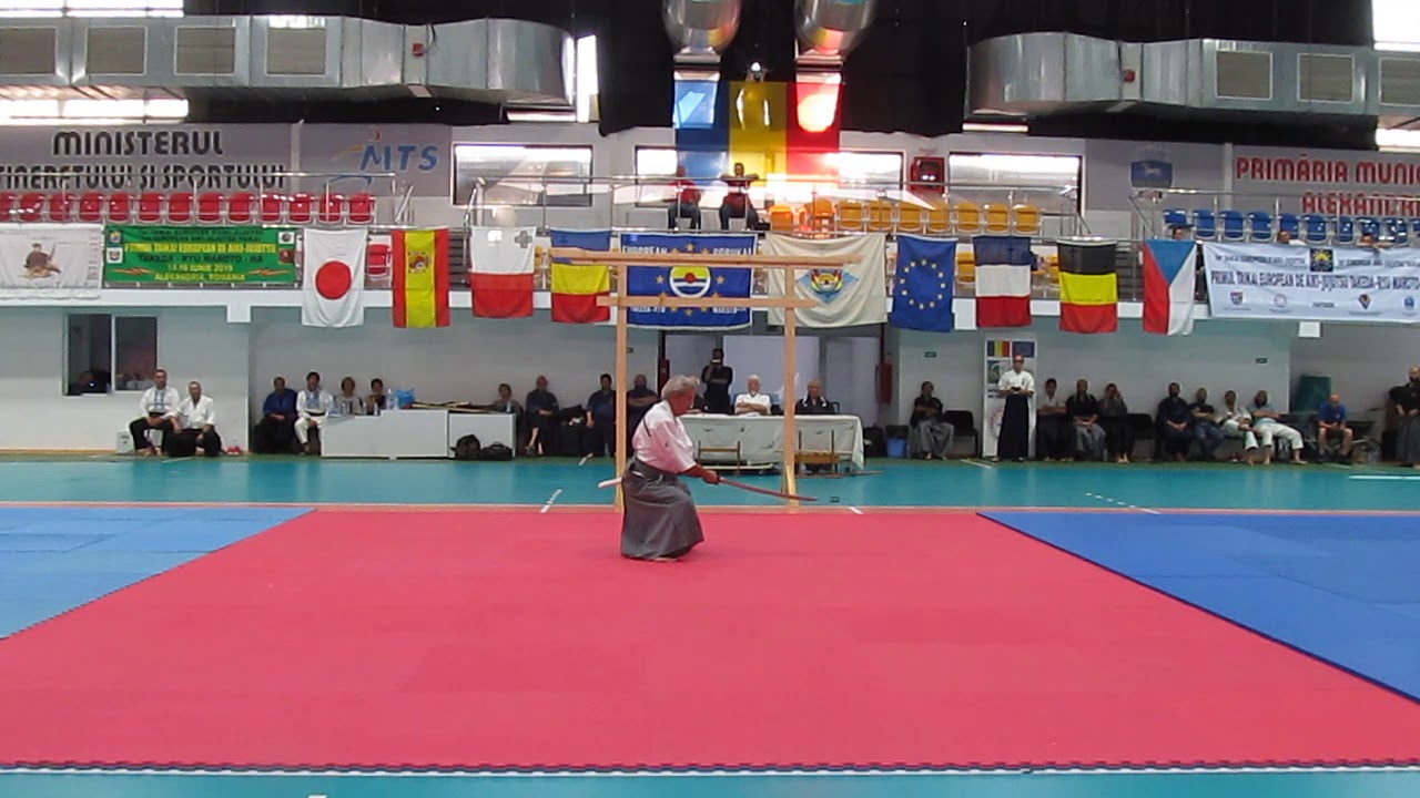 Taikai 2019 - Jacques POU (6 dan, France) Demonstration