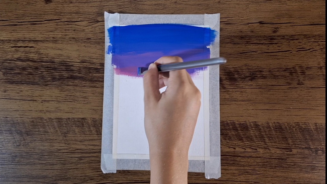Serene twilight | Acrylic Painting #95 | Satisfying and Relaxing