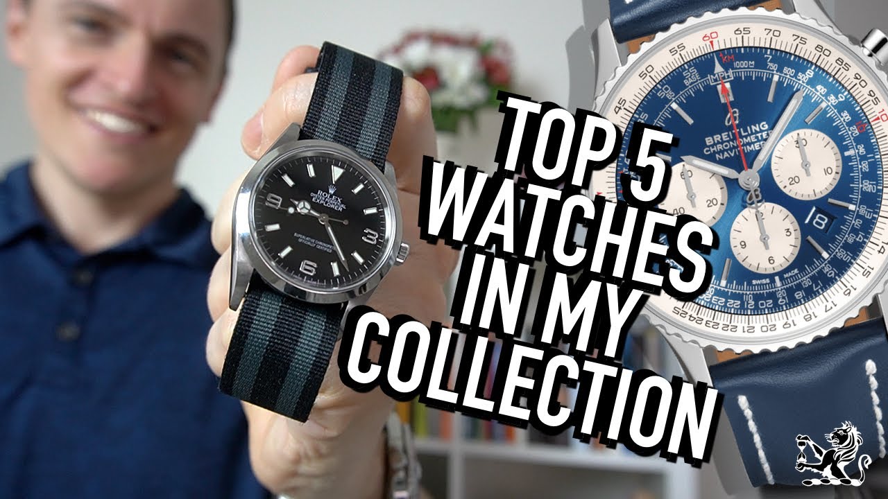 5 лет с моими часами Rolex Explorer и 5 моих любимых часов всех времен: Seiko, Breitling, Casio и...