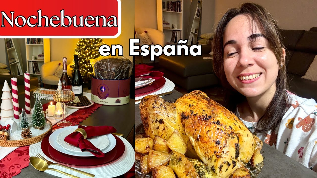 Todo lo que compré para la cena de Nochebuena en España!