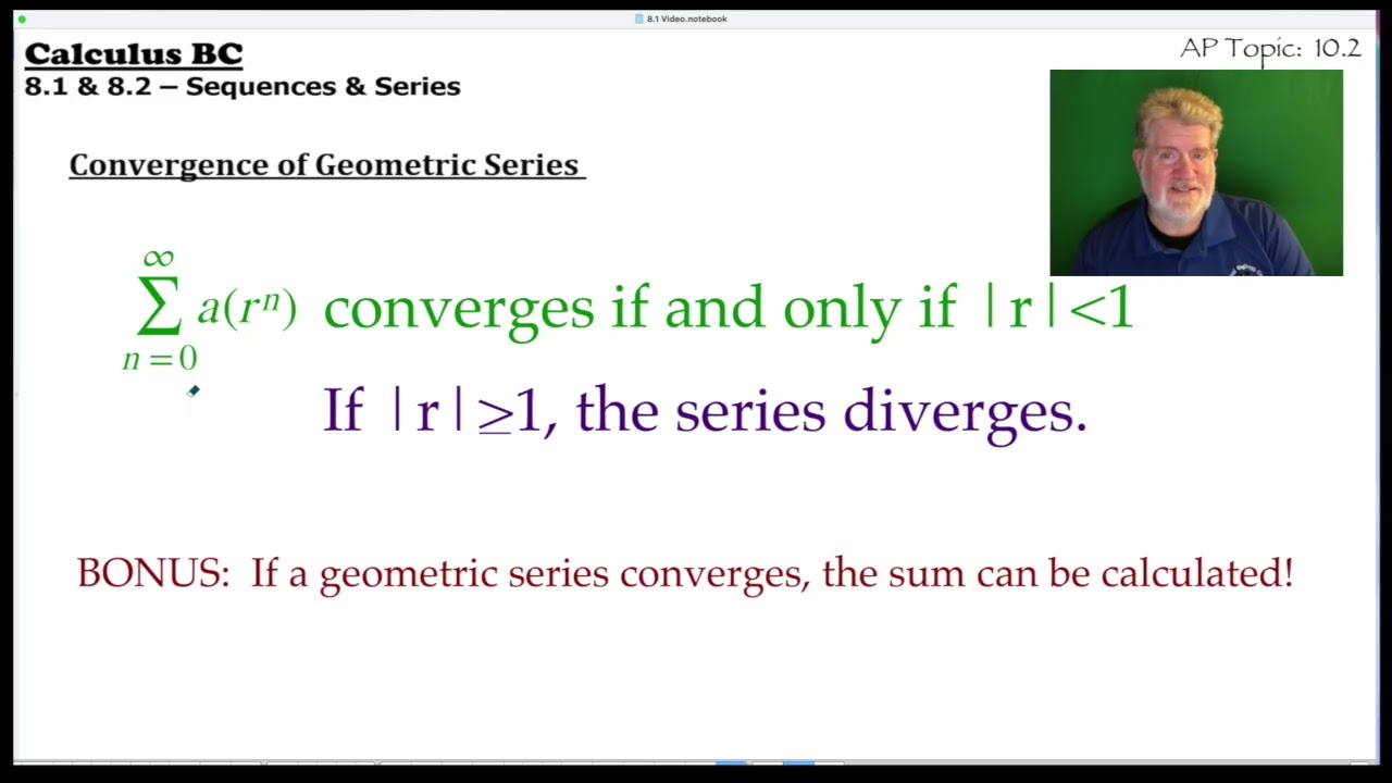 8.2 - Geometric Series