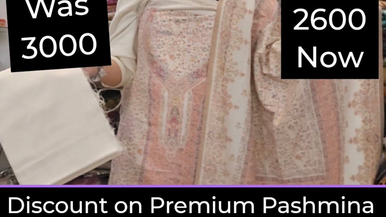 9023801300 *Discount on Kashmiri Suit* 