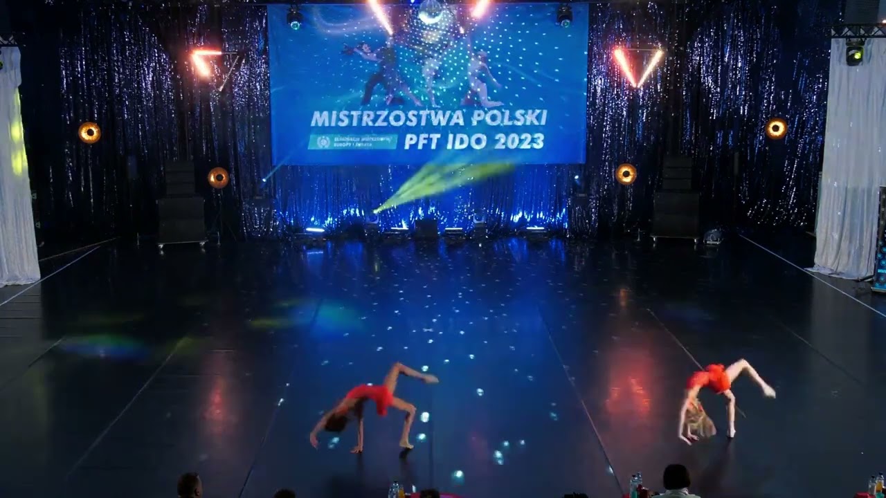 Duet Jazz Junior 1 Hania Kapuśniak Emilia Dubiel , Mistrzostwa Polski KM IDO PFT Raszyn 2023 Finał