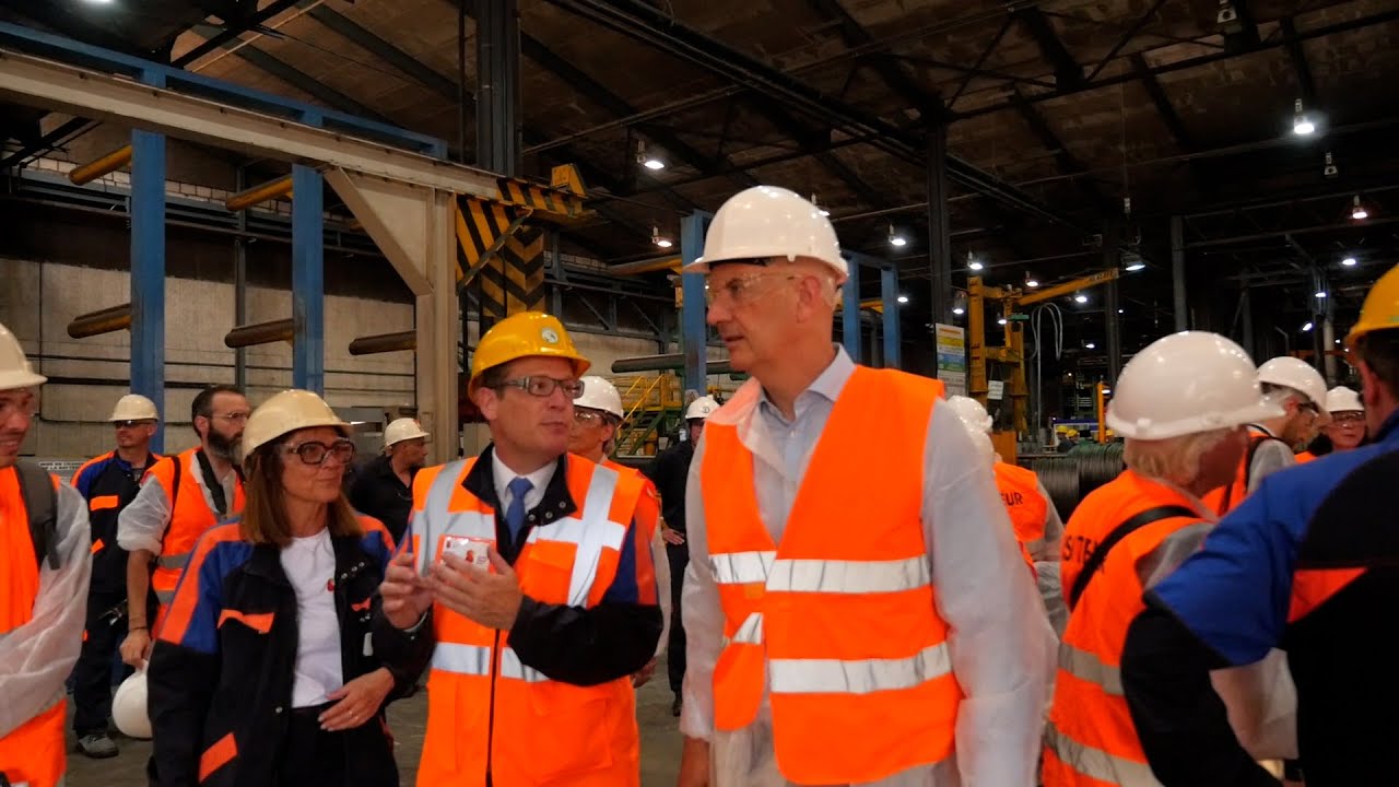 Ugine : Le Ministre de l’Industrie présent à UGITECH