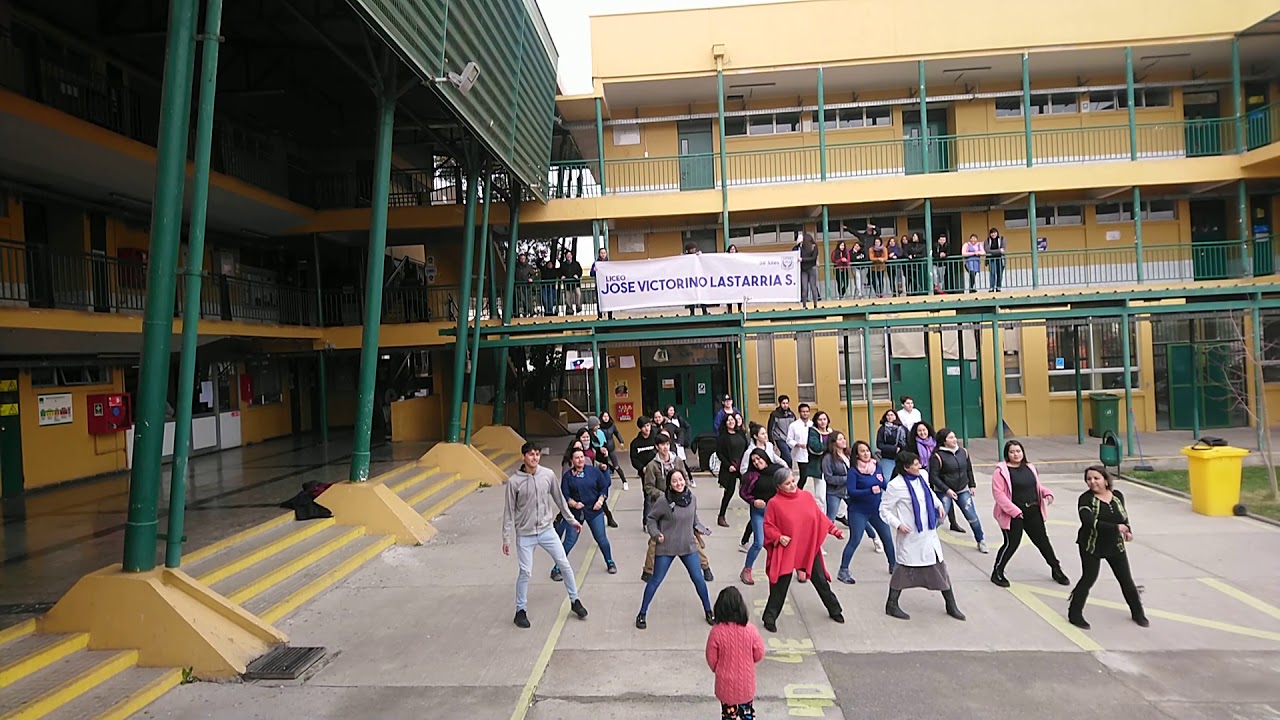 Liceo Jos&eacute; Victorino Lastarria Rancagua, Latino apoyo paro docente 2019