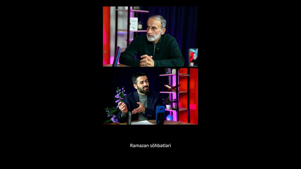 Ramazan söhbətləri 6  canlı