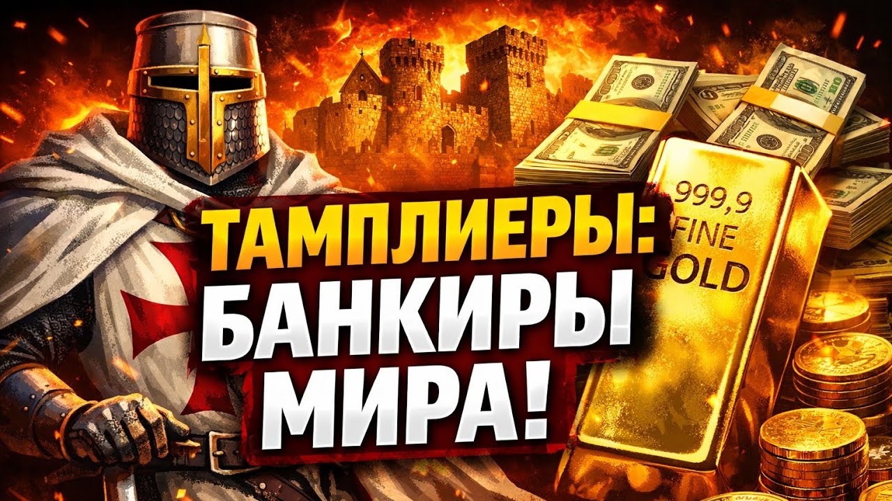 ⚔️ Тамплиеры: почему «банк» напугал королей