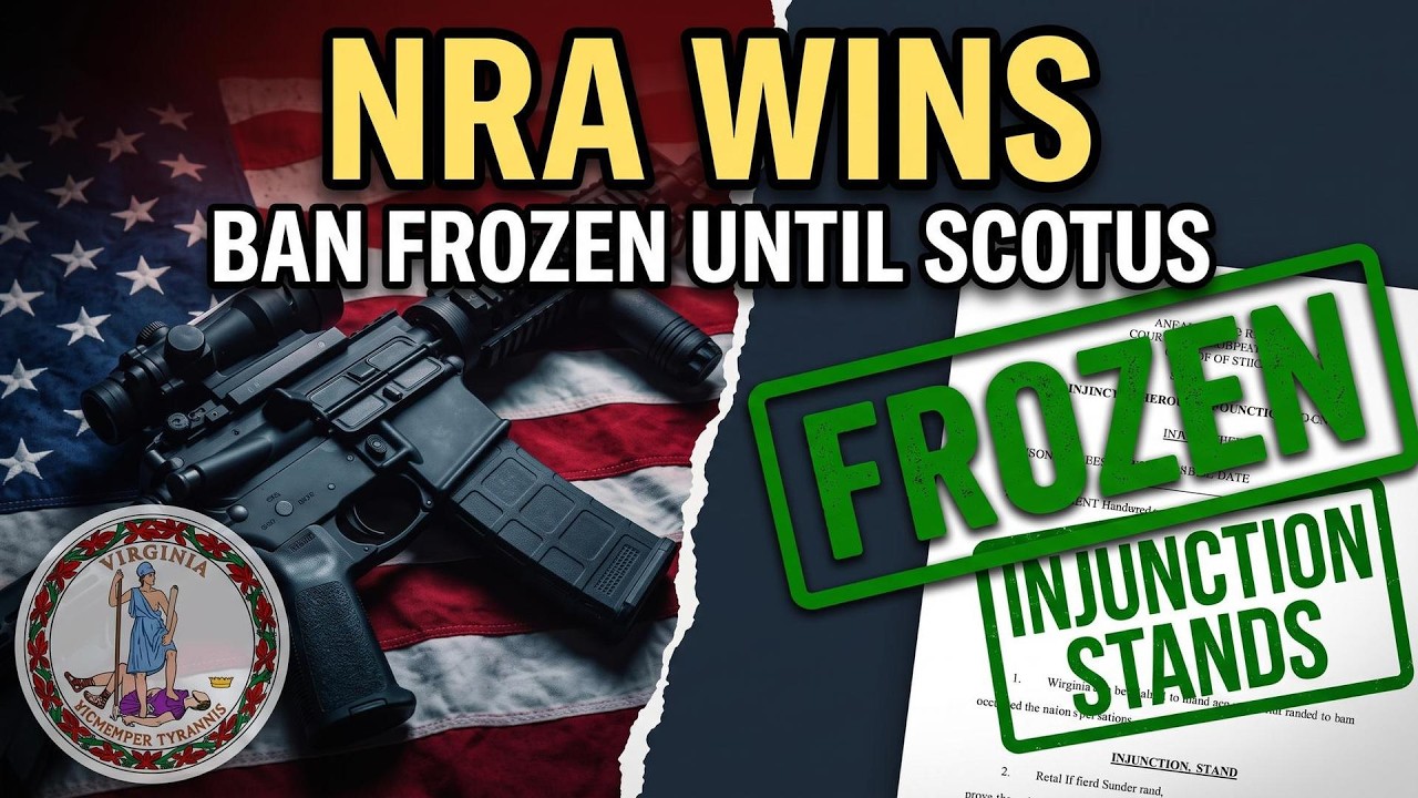 BREAKING: Virginia Assault Weapons Case STAYED &mdash; Injunction Holds Until SCOTUS Rules