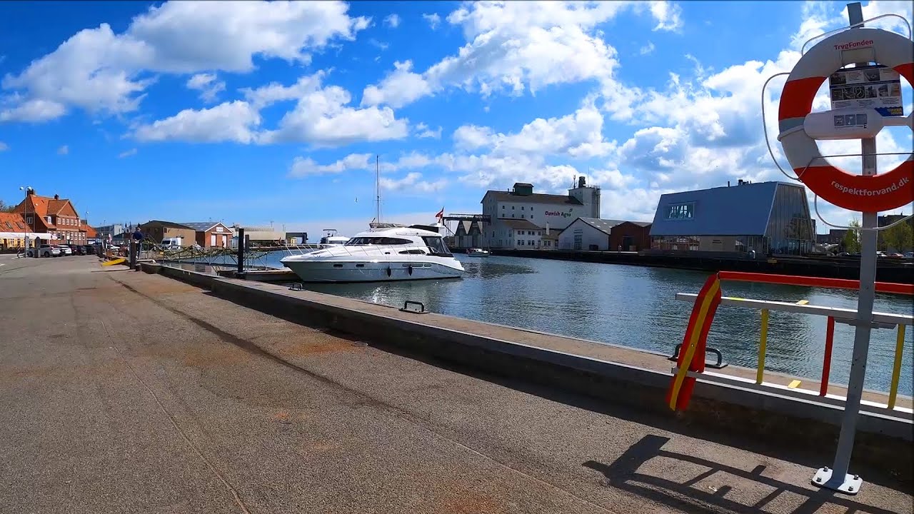 Køge - Den nye Flydebro i Køge Havn. (2)