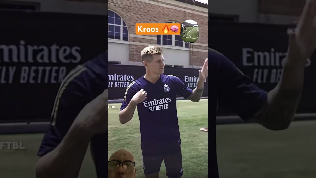 Toni Kroos' Corner Kick Tips🧠⚽️