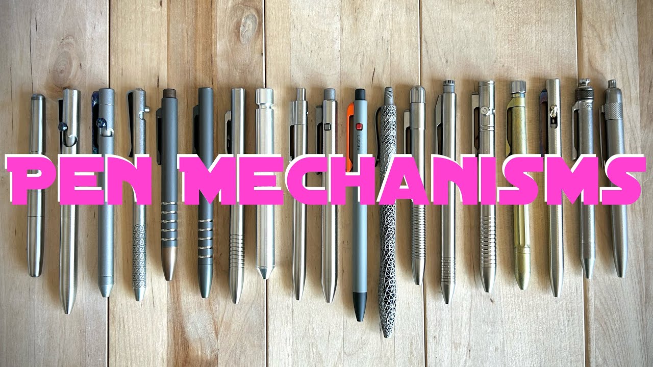 Механизмы ручек EDC — какие из них вам нравятся больше всего?