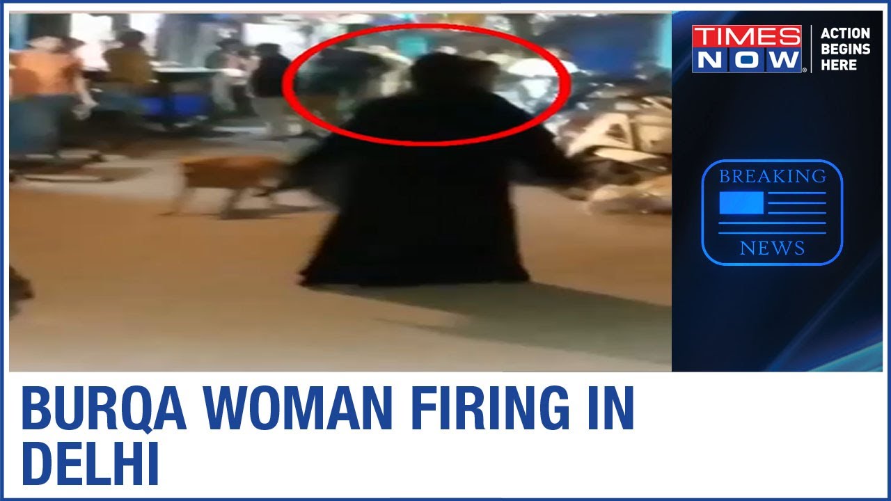 Shocking: Woman in burqa fires at a shop after a tiff over phone in Delhi