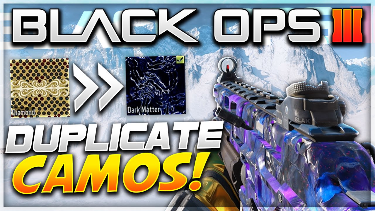 Black Ops 3 INSANE Camo Glitch *TUTORIAL* - ANY Black Market/GOLD & Diamond CAMO! (BO3 Multiplayer)