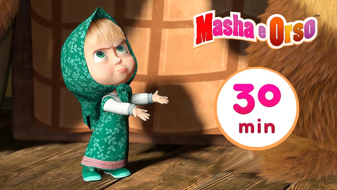Masha e Orso - 🧺 Giorno Di Bucato 🧼🛁  Сollezione 9 🎬 30 min - Cartoni animati per bambini