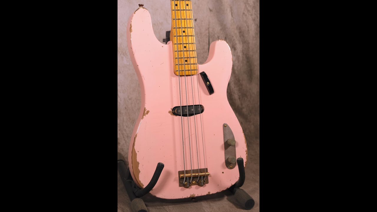 '51 P Bass Shell Pink 2021 by Alnus Bass
