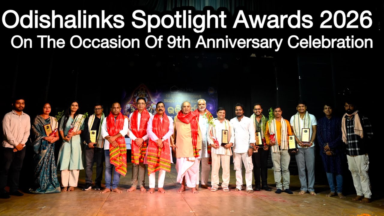 Odishalinks Spotlight Awards 2026 On The Occasion Of 9th Anniversary Celebration #odishalinks 