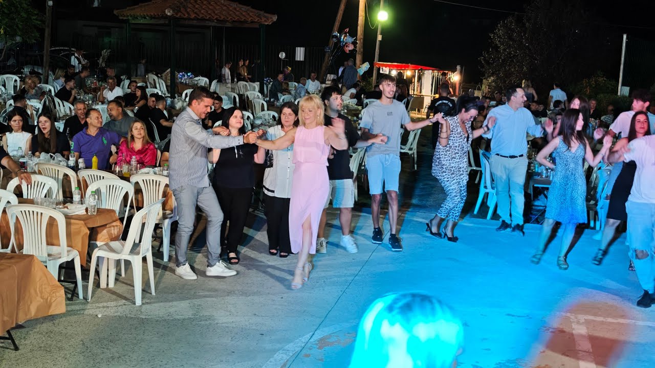 Πλάτανος Τρικάλων πανηγύρι Δεκαπενταύγουστου γλέντι παραδοσιακό χορό διασκέδαση μέρος 1ο 15-8-2025