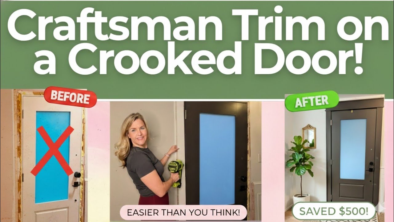 It's So Easy to Trim Out a Door - Even If You Wall is Out of Plumb!