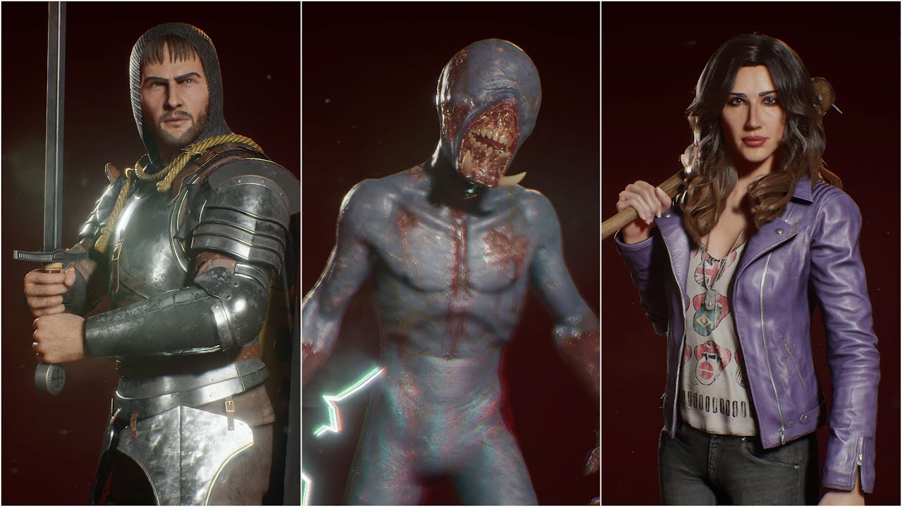 Evil Dead The Game All Characters | Bosses and Enemies | 4K