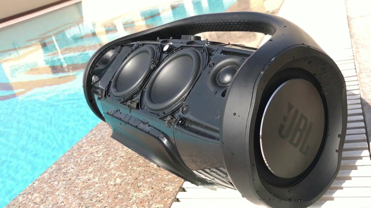 Crazy Bass Test - JBL Boombox