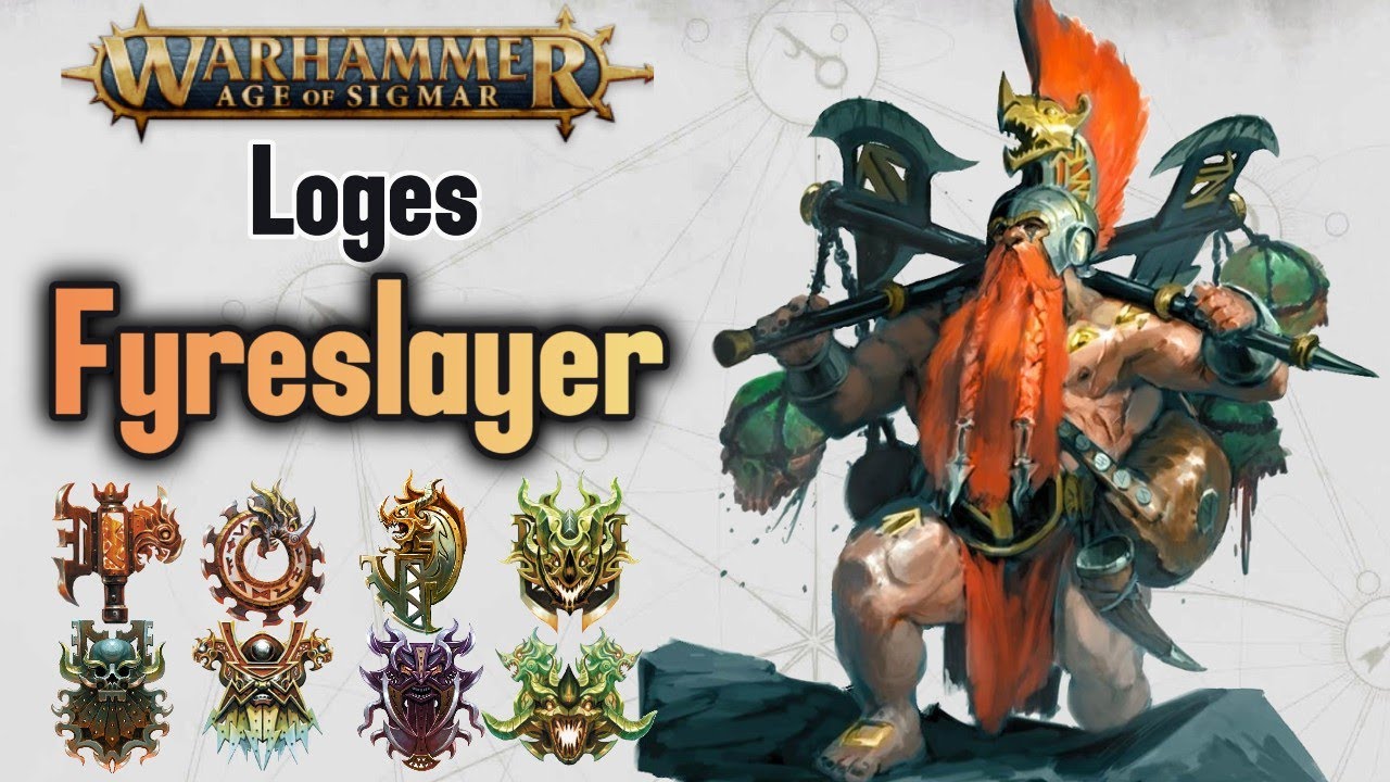Toutes les Loges Fyreslayer | &Acirc;ge de Sigmar Warhammer Lore
