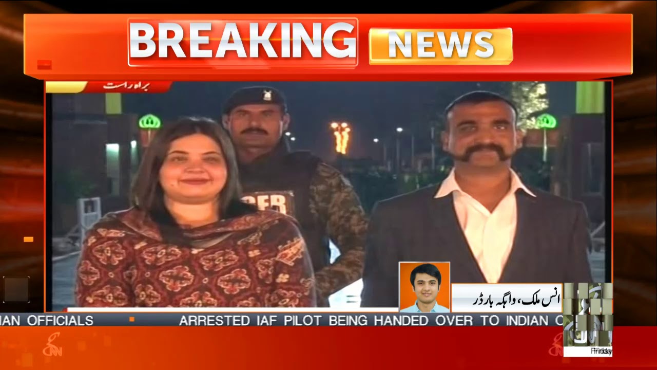 Pakistan hands over captured Indian Pilot Abhinandan to Indian authorities at Wagah Border,