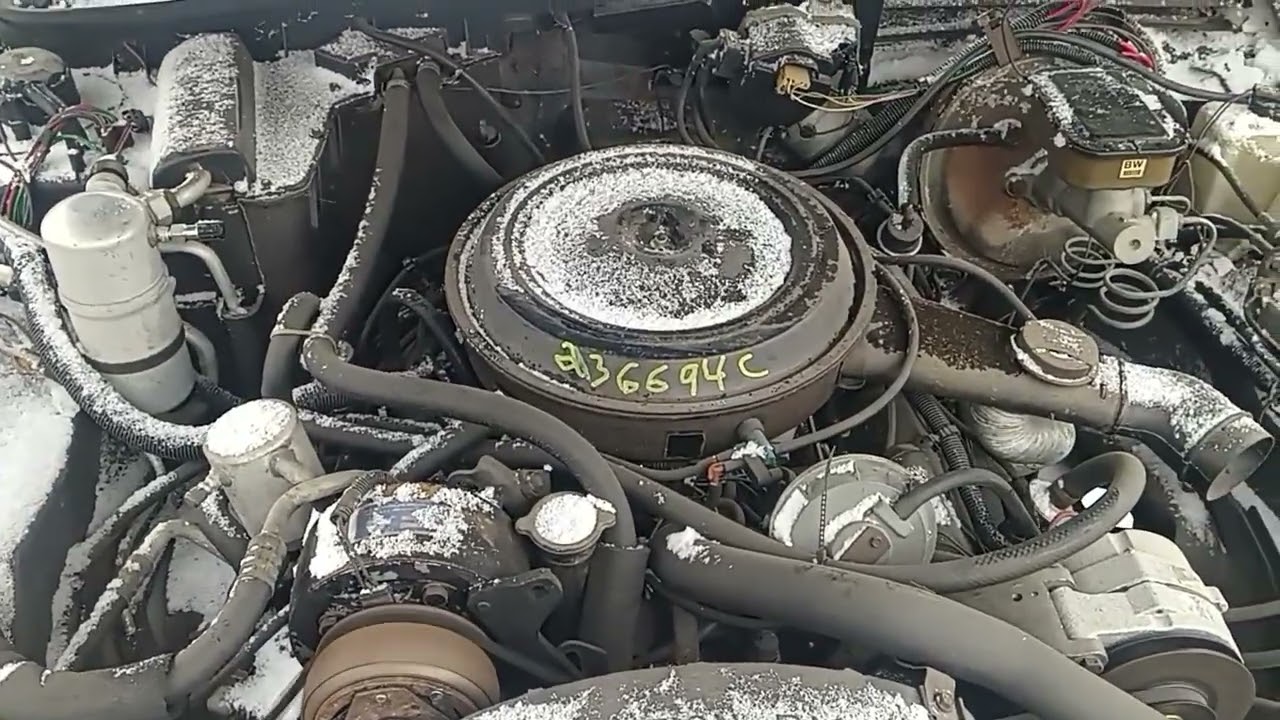 236694c 1983 Electra 5.0L Engine Run Test