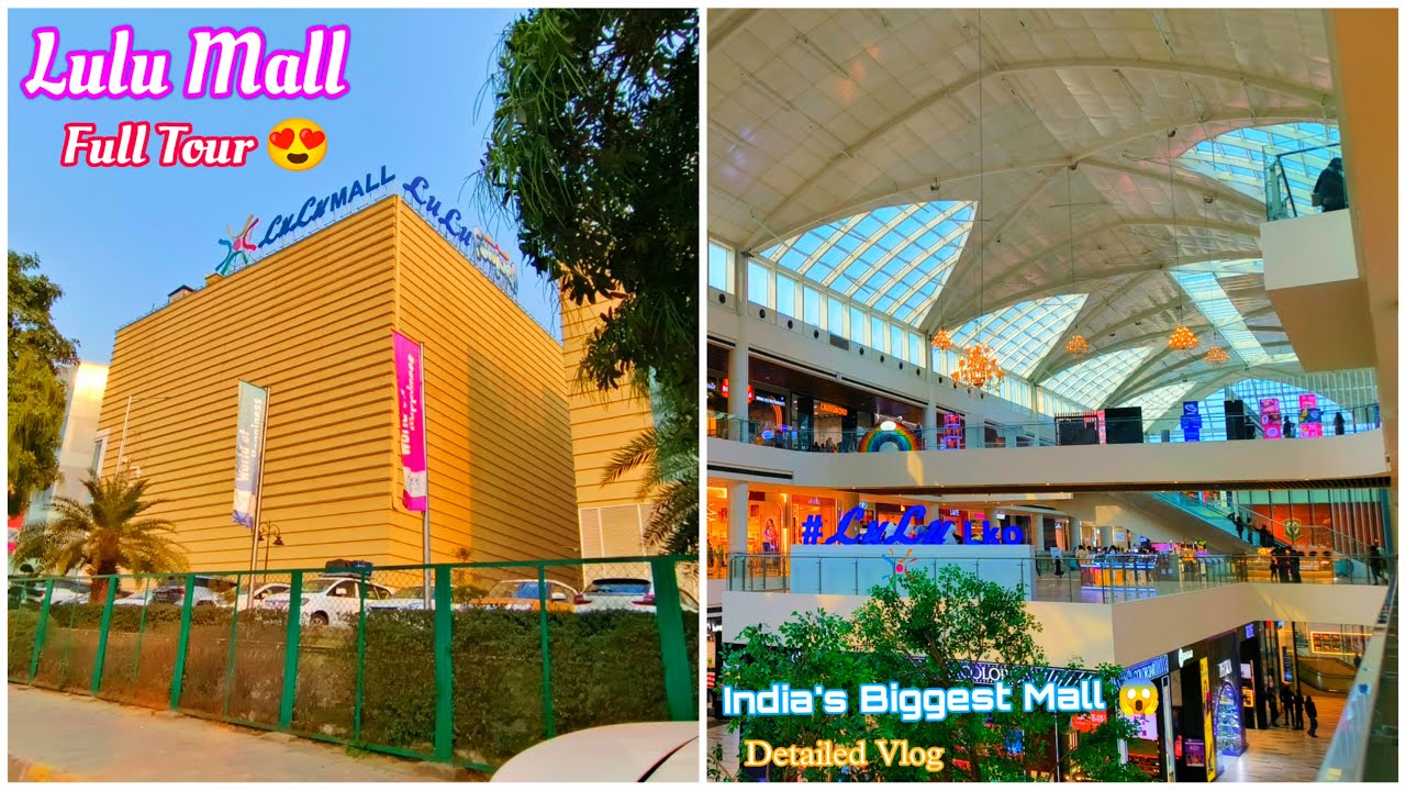 Lulu Mall Lucknow | India's Biggest Mall | Funtura Game Zone | Full Tour Vlog