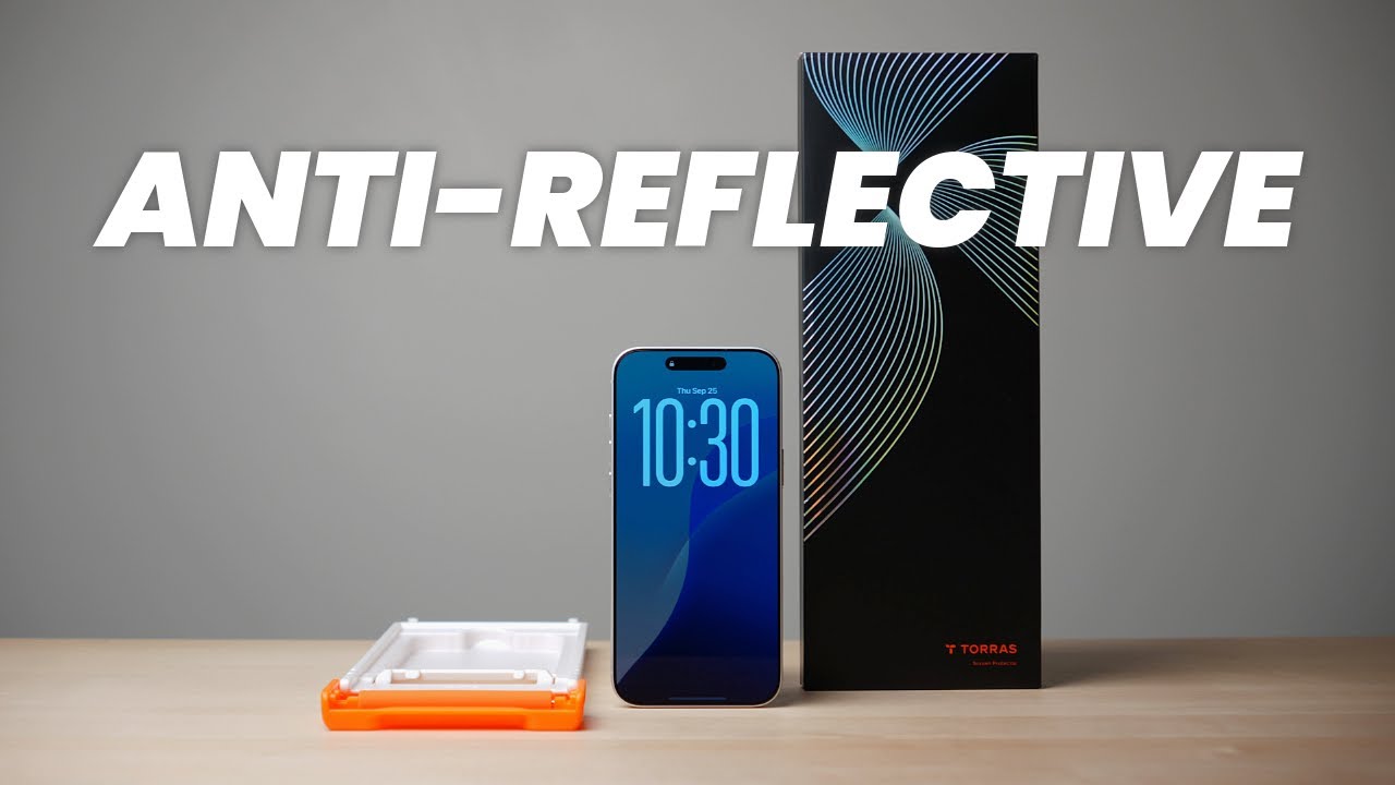 Впечатляющая антибликовая защитная пленка для экрана iPhone 17 Pro Max!