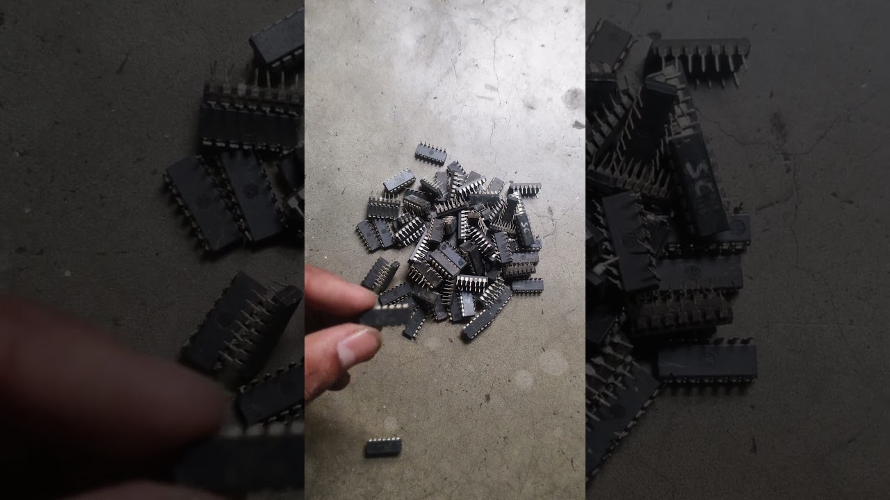 Electronic components 16f876a, 16f676 3309Ad Atml89c2051 16f887