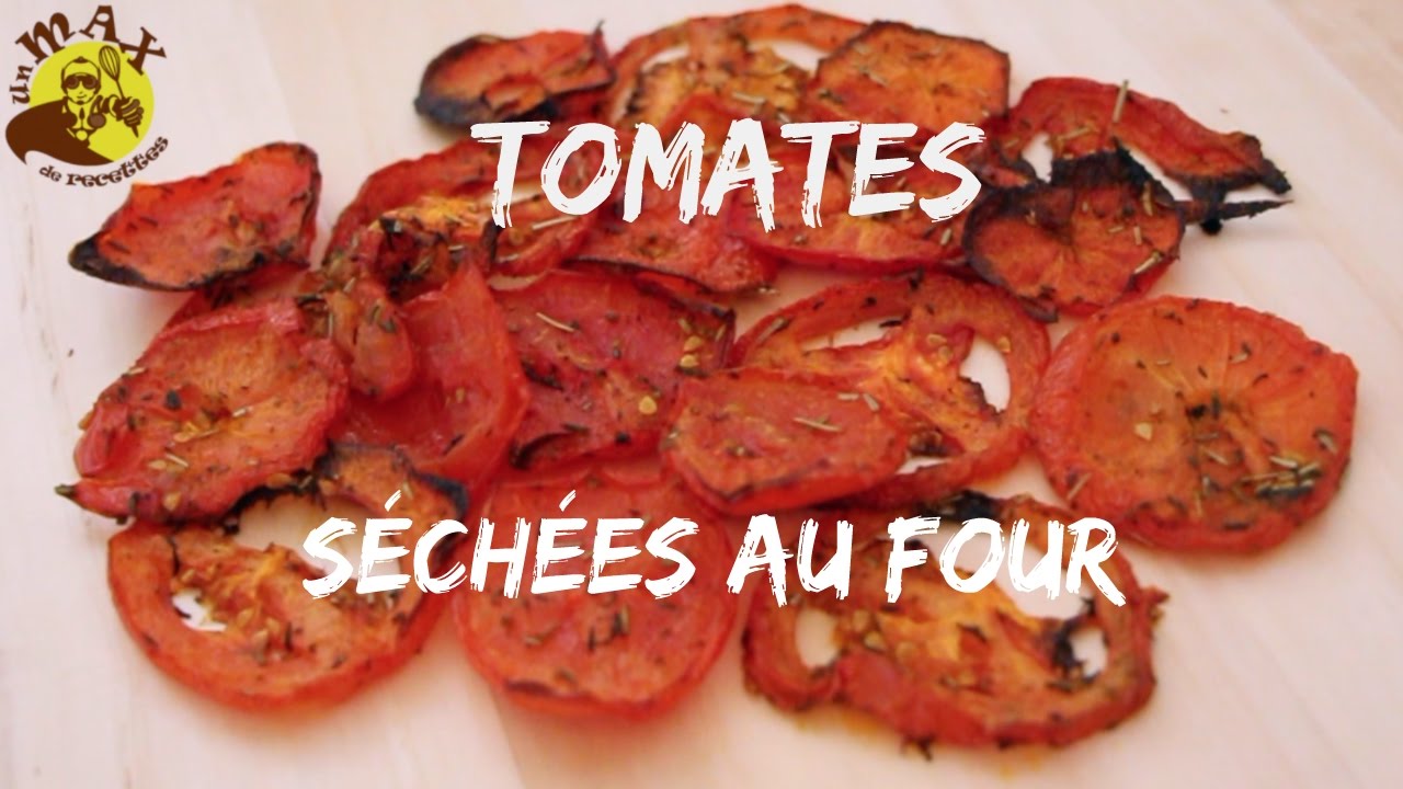 Tomates séchées au four ! rapide & efficace ;)