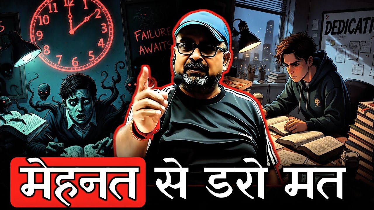 मेहनत से डरो मत 🔥 Don't fear effort 🔥 avadh ojha sir motivation #ojhasir #fear #hardwork 