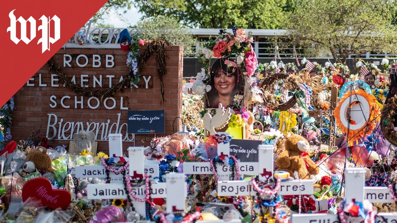 Biden marks one-year anniversary of Uvalde school shooting