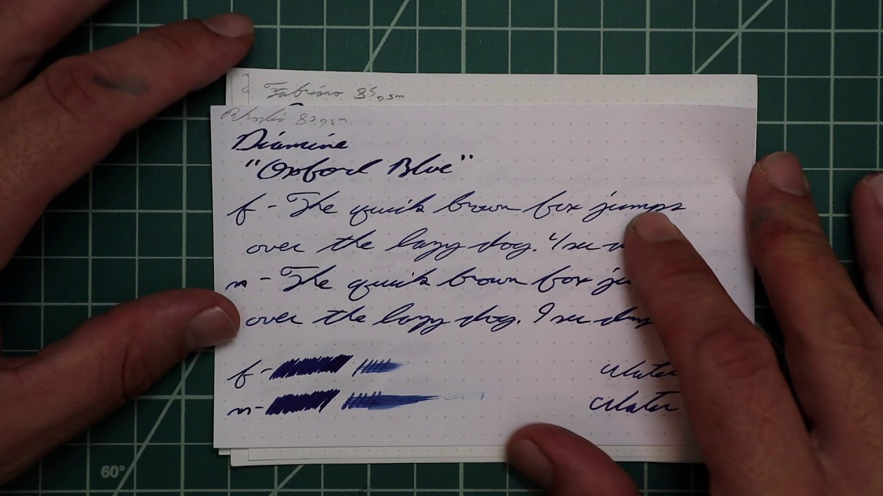 Diamine Oxford Blue Fountain Pen Ink #fountainpenink #fountainpens